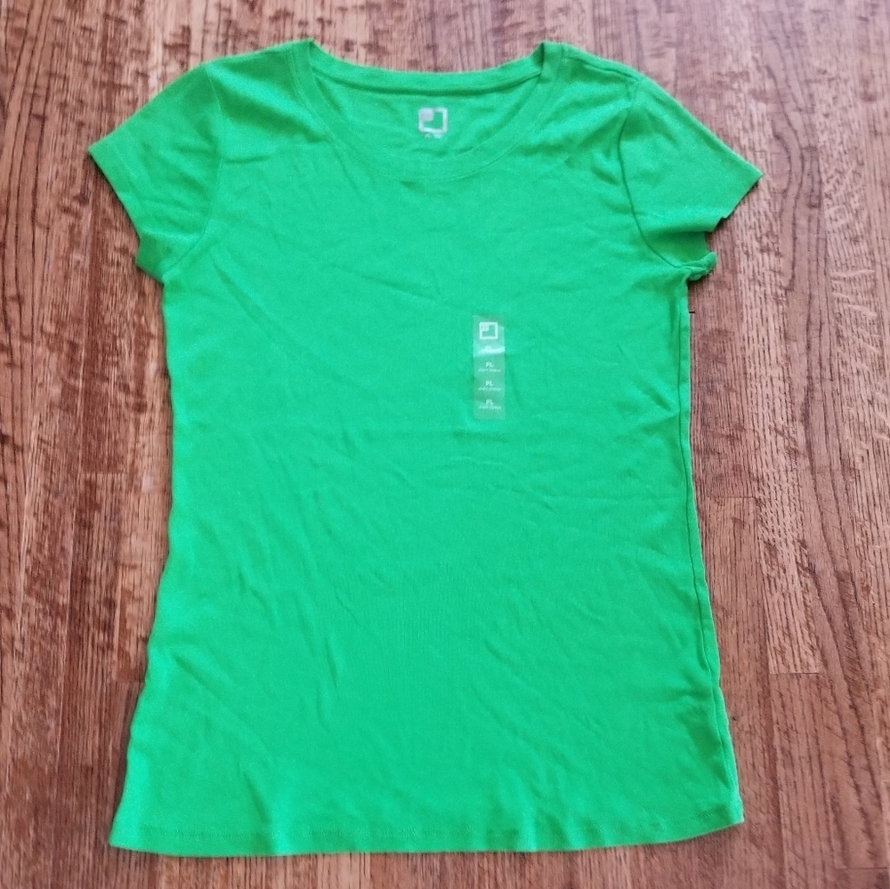 JCP Green Short Sleeve